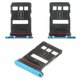 SIM Card Holder compatible with Huawei P30 Pro, (dark blue, with MMC holder)