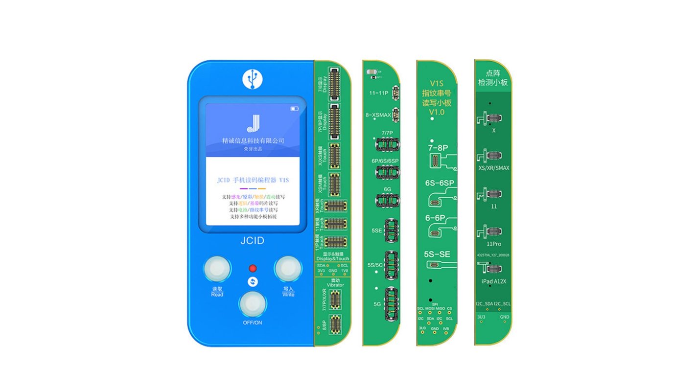 Jc V1s Programmer For Iphone 7 7p 8 8p X Xs Xr Xs Max 11 11 Pro Max 4 Boards Gsmserver