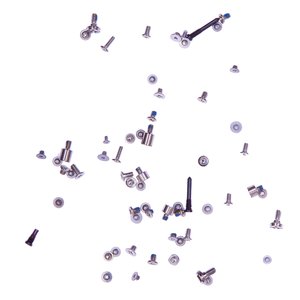 Screw compatible with iPhone 11 Pro Max, black, full set 