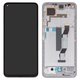 LCD compatible with Xiaomi Mi 10T, Mi 10T Pro, Redmi K30s, (silver, with frame, Original (PRC), M2007J3SG, M2007J3SY, M2007J3SP, M2007J3SI, M2007J17C, M2007J3SC)