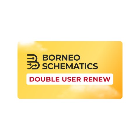 Borneo Schematics Activation Renew 2 Users 12 Months 