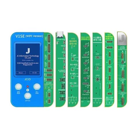 JC V1SE Programmer for iPhone 7 13 series WiFi version with 7 boards 