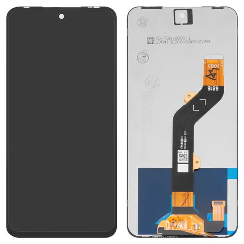 LCD compatible with Tecno Pova Neo 2, black, without frame, High Copy, LG6n 