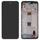 LCD compatible with Xiaomi Poco M6 Pro 5G, Redmi 12, (black, with frame, High Copy)