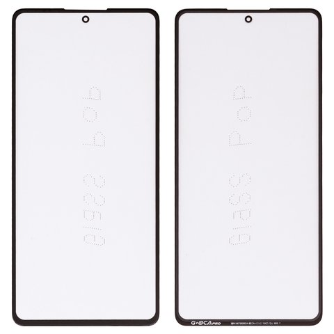Housing Glass G+OCA PRO compatible with Xiaomi 11T, 11T Pro, with OCA film, black 