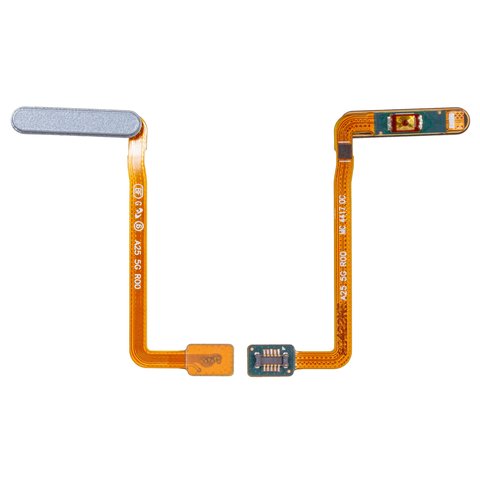 Flat Cable compatible with Samsung A256 Galaxy A25, for fingerprint recognition Touch ID , blue 