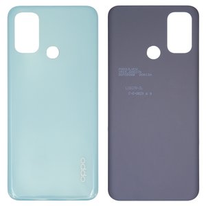 Задняя панель корпуса для Oppo A53 4G, A53s 4G, зеленая, mint cream