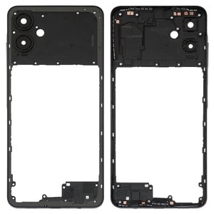 Housing Middle Part compatible with Samsung A065 Galaxy A06, dark blue 