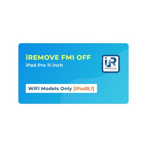 iRemove FMI OFF iPad Pro 11 inch WiFi Only [iPad8,1]