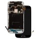 Pantalla LCD puede usarse con Samsung I9500 Galaxy S4, negro, con marco, original (vidrio reemplazado)