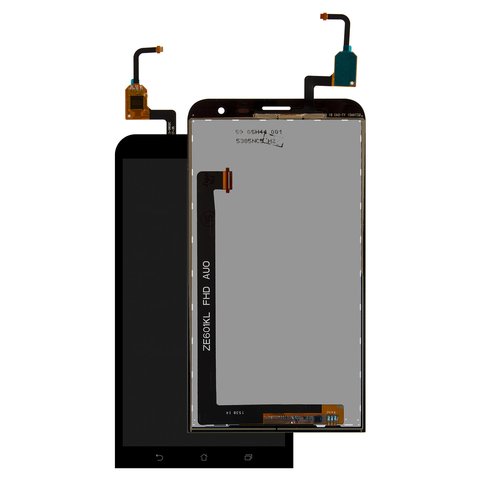 Pantalla LCD puede usarse con Asus ZenFone 2 Laser ZE601KL , negro