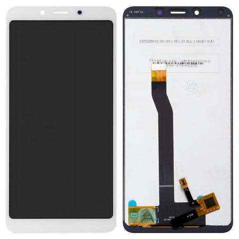 Pantalla LCD puede usarse con Xiaomi Redmi 6, Redmi 6A, blanco, Original PRC , M1804C3DG, M1804C3DH, M1804C3DI, M1804C3CG, M1804C3CH, M1804C3CI