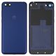 Panel trasero de carcasa puede usarse con Huawei Y5 (2018), Y5 Prime (2018), azul, Logo Huawei