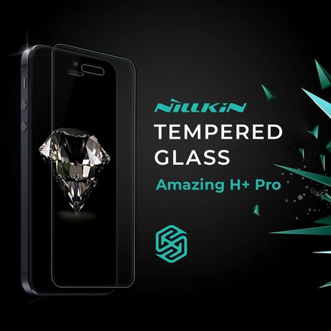 Vidrio de protección templado Nillkin Amazing H+ Pro puede usarse con Xiaomi Mi 6X, 0.2 mm 9H, M1804D2SG, M1804D2SI, #6902048157446