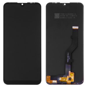 Pantalla LCD puede usarse con ZTE Blade V10 Vita, negro, sin marco, Original PRC , V1010t, #SKI626 B02 V0.2