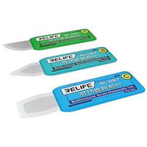 Espátula RELIFE RL 087 , para desensamblar dispositivos móviles, metal, 3 in 1
