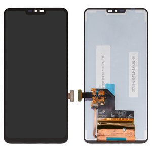 Pantalla LCD puede usarse con LG G7 ThinQ, negro, sin marco, Original PRC 