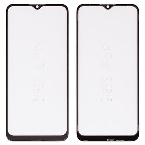 Vidrio de carcasa G+OCA PRO puede usarse con Samsung A035F Galaxy A03, con película OCA, negro