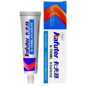 Adhesivos sellador Kafuter K 704BL, 45 g, negro, líquido