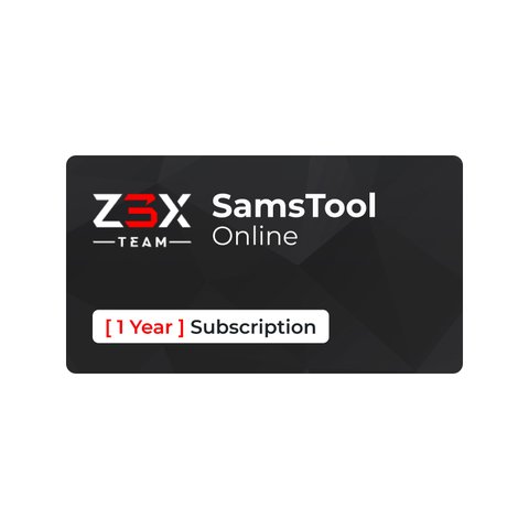 Suscripción Z3X SamsTool Online por 1 año para cuentas nuevas