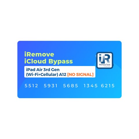 iCloud Bypass for iPad Air 3rd Gen | Cellular [No Signal] & WiFi