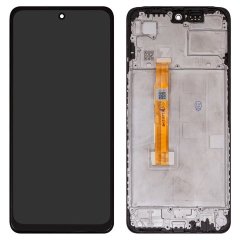 Pantalla LCD puede usarse con Oppo A80, negro, con marco, High Copy, CPH2639