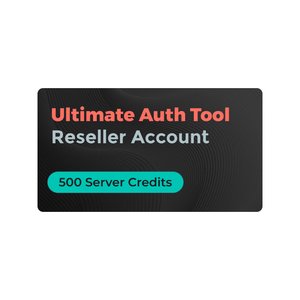 Cuenta de distribuidor Ultimate Auth Tool  500 créditos del servidor 