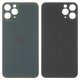 Задня панель корпуса для iPhone 11 Pro, зелена, потрібно зняти скло камери, small hole, matte midnight green