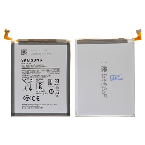 Аккумулятор EB BM207ABY для Samsung M215 Galaxy M21, M307 Galaxy M30s, M307F Galaxy M30s, M315 Galaxy M31, M315F DS Galaxy M31, Li Polymer, 3,85 B, 6000 мАч, Original PRC 