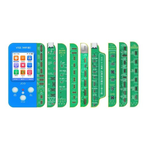 Программатор JC V1SE набор 9 в 1, Wi Fi  для iPhone 7 14 серий