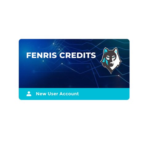 Кредити Fenris Credits новий акаунт з 25 кредитами 