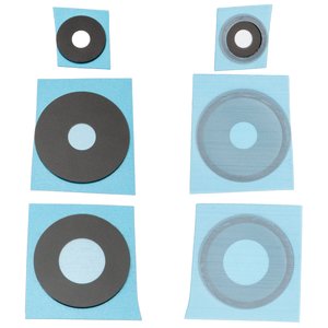 Стекло камеры для Xiaomi Poco X6, Redmi Note 13 Pro 5G, комплект 3 шт.