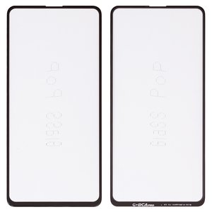 Скло корпуса G+OCA PRO для Xiaomi Mi 9T, Mi 9T Pro, Redmi K20, Redmi K20 Pro, з ОСА плівкою, чорне