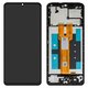 Дисплей для Samsung A066 Galaxy A06 5G, черный, с рамкой, Сopy