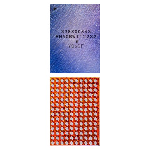 Микросхема управления звуком 338S00843 для Apple iPhone 14 Pro, iPhone 15 Pro, iPhone 16