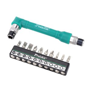 Набор насадок-отверток с рукояткой Pro'sKit 1PK-212 Набор насадок-отверток с рукояткой Pro'sKit 1PK-212