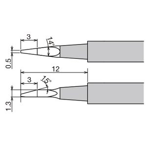 Паяльное жало Goot XST 80HRT 0.5NW