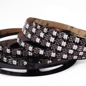 Светодиодная лента SMD5050, WS2812B (черная, с управлением, IP20, 5 В, 60 диодов/м, 1 м) Светодиодная лента SMD5050, WS2812B (черная, с управлением, IP20, 5 В, 60 диодов/м, 1 м)
