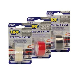 Стрічка вулканізуюча силiконова HPX 25 мм, 1,8 м, прозора блістер 