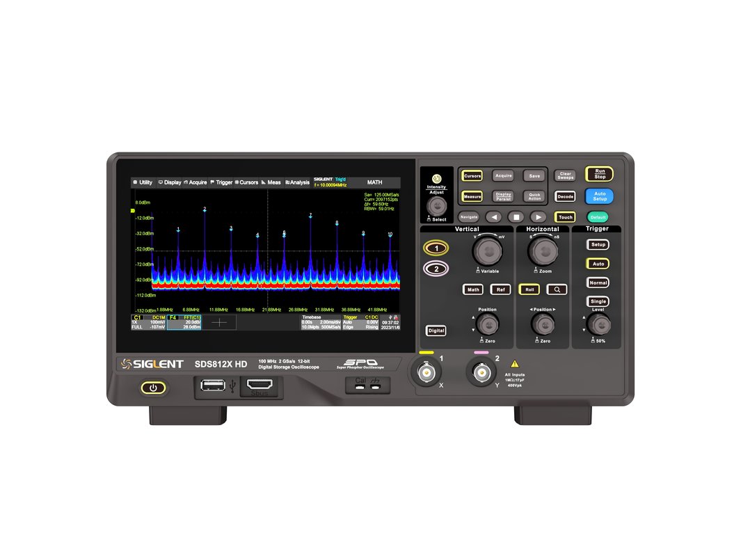 Цифровой осциллограф SIGLENT SDS812X HD - Masteram
