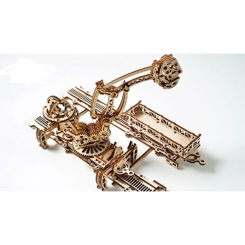 Механический 3D пазл UGEARS Манипулятор на рельсах