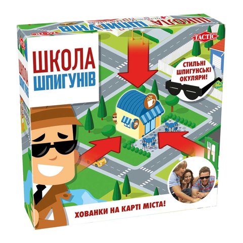 Настільна гра Tactic Школа шпигунів українською мовою 