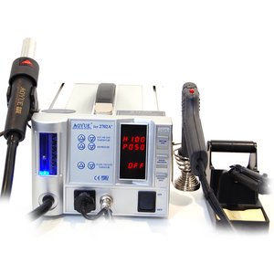 Lead-Free Hot Air Soldering Station AOYUE 2702A+ (220 V) Lead-Free Hot Air Soldering Station AOYUE 2702A+ (220 V)